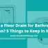 purchase bathroom floor drain 70x70