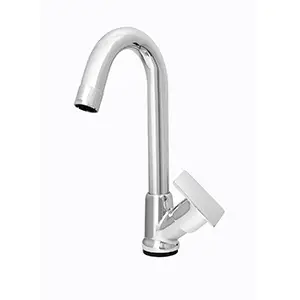 modern pillar tap swan neck for wash basin