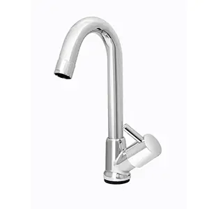 modern swan neck basin pillar tap